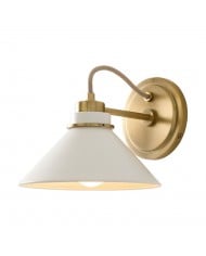 Conique Metal Vintage Industrial Swing Arm Wall Lamp - Adjustable Dome Shade for Study HL1675