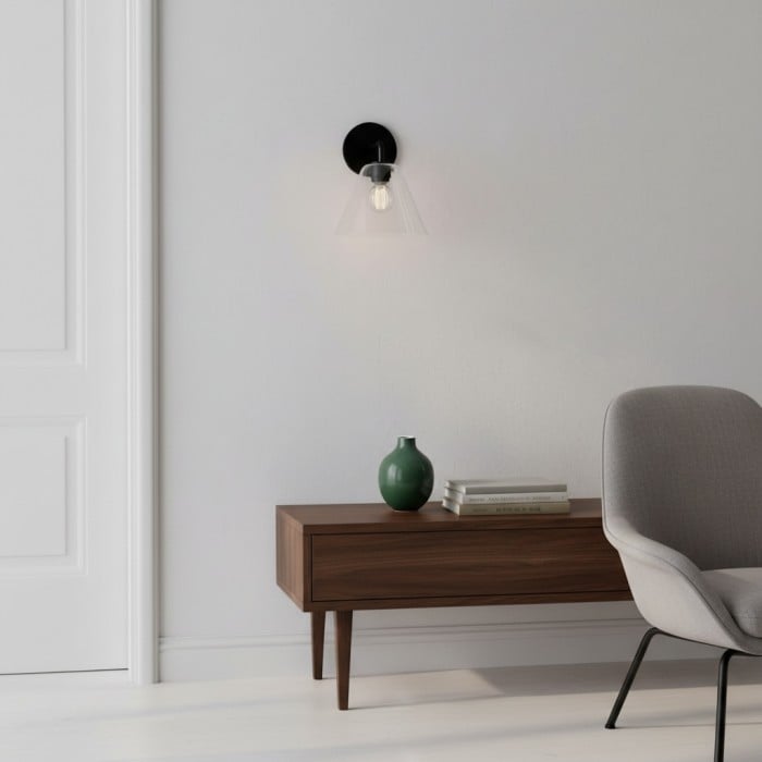 Conica Cone Vägglampa - Modern glasbelysning med 1, 2, 3 ljuskällor HL1553
