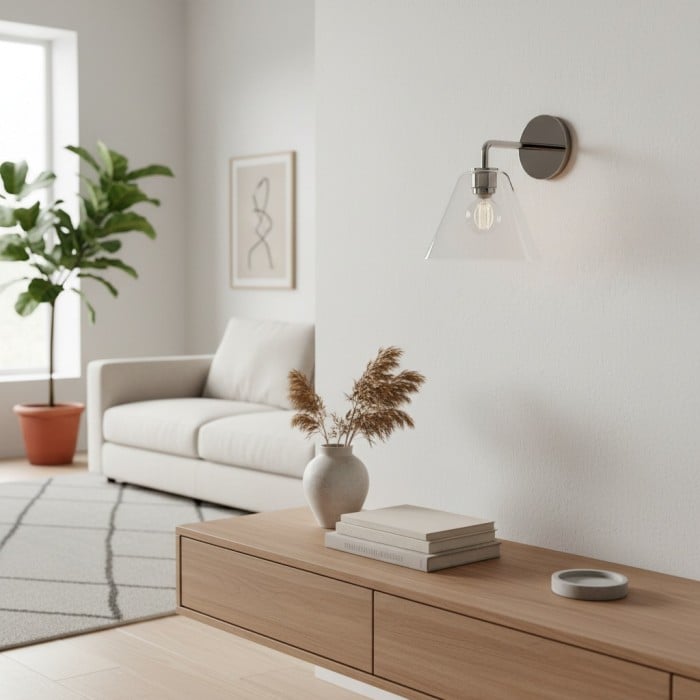 Conica Cone Vägglampa - Modern glasbelysning med 1, 2, 3 ljuskällor HL1553