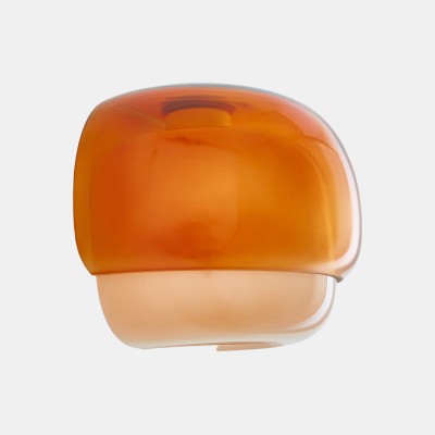 Clinco Colored Modern Vintage Glass Wall Lamp - Soft Mushroom Glow HL1777