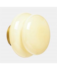 Metio Dome Mid-Century Deep Ball Schminklampe - Messing Wandleuchte HL1774