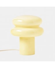 Lampa stołowa Art Deco Star – lampa z matowego szkła do nowoczesnych sypialni – Astris Lyra HL1794