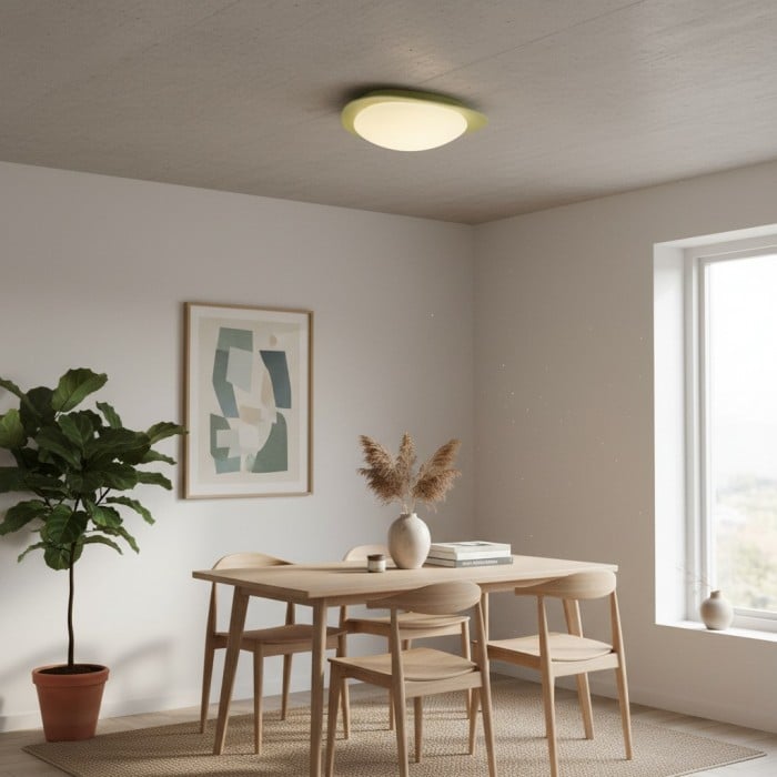Lampada da soffitto con paralume in foglia HL881 Lampada da soffitto con paralume in foglia HL881