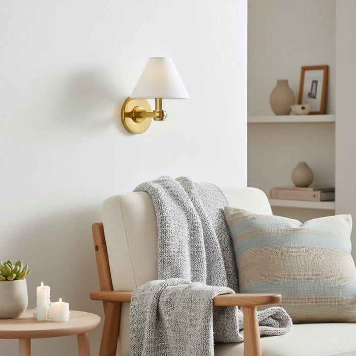 Roven Metalen Wandlamp - Enkele & Drievoudige Wandlamp voor Woonkamer HL1784 Roven Metalen Wandlamp - Enkele & Drievoudige Wandlamp voor Woonkamer HL1784