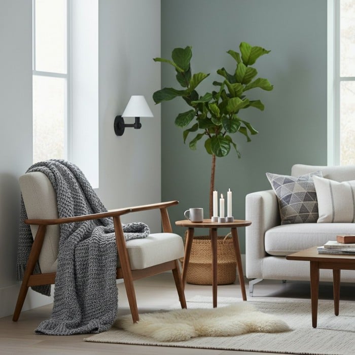 Roven Metall-Wandleuchte – Einzel- und Dreifach-Wandleuchte für das Wohnzimmer HL1784