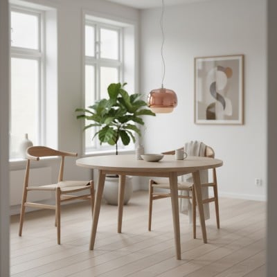 Dubbele bolvormige glazen hanglamp - Kleurrijke slaapkamerlamp HL1094