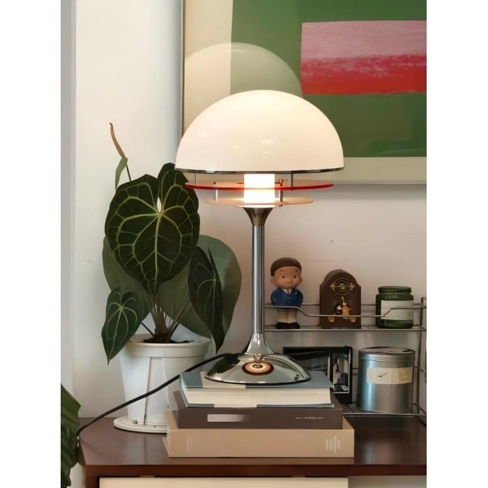 Lampe de table vintage Bauhaus en acrylique Sunset HL1033