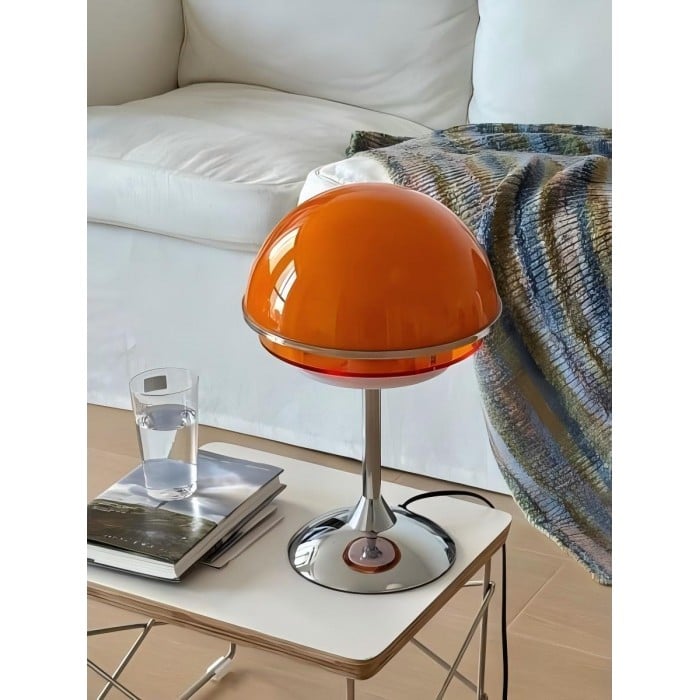 Lampe de table vintage Bauhaus en acrylique Sunset HL1033