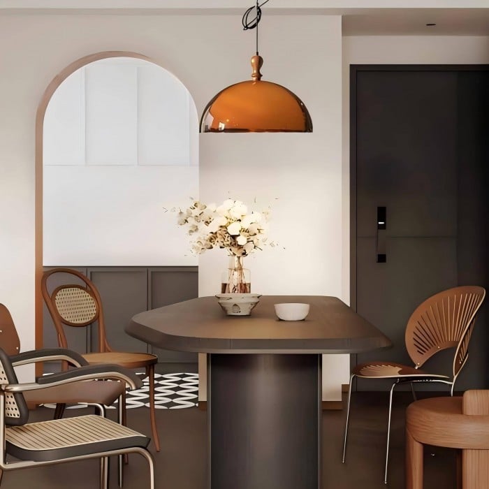 Suspension moderne en forme de dôme pour cuisine HL450