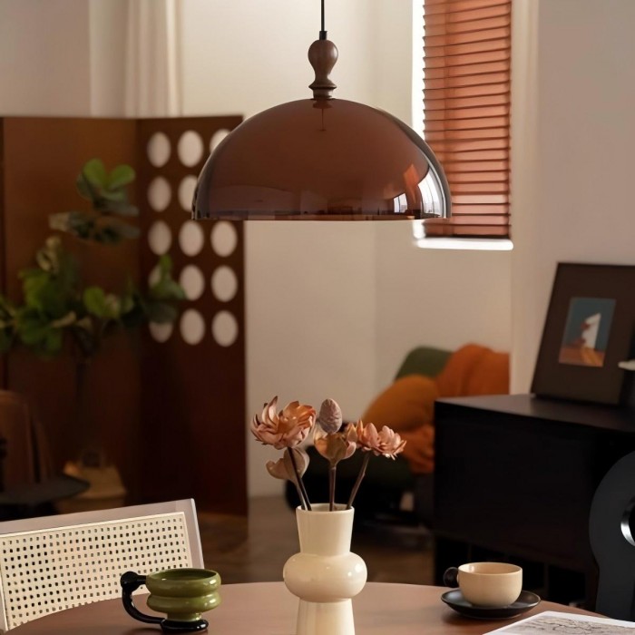 Suspension moderne en forme de dôme pour cuisine HL450