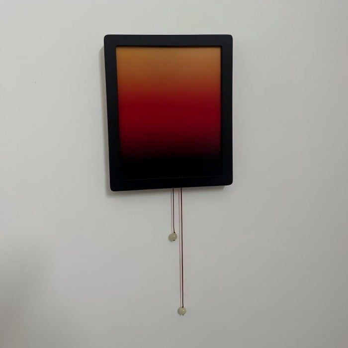 Wandleuchte „Sonnenuntergangs-Bilderrahmen“ – Moderne Dekolampe HL1832