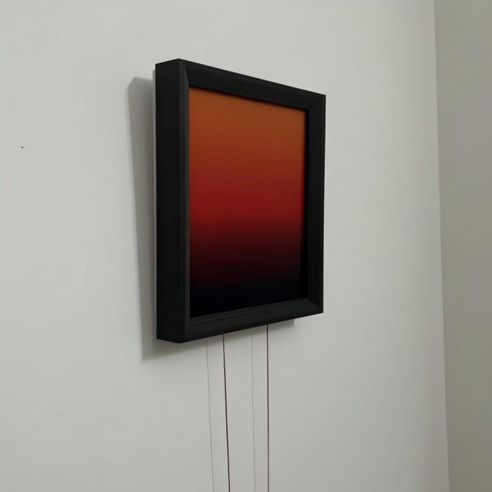 Wandleuchte „Sonnenuntergangs-Bilderrahmen“ – Moderne Dekolampe HL1832