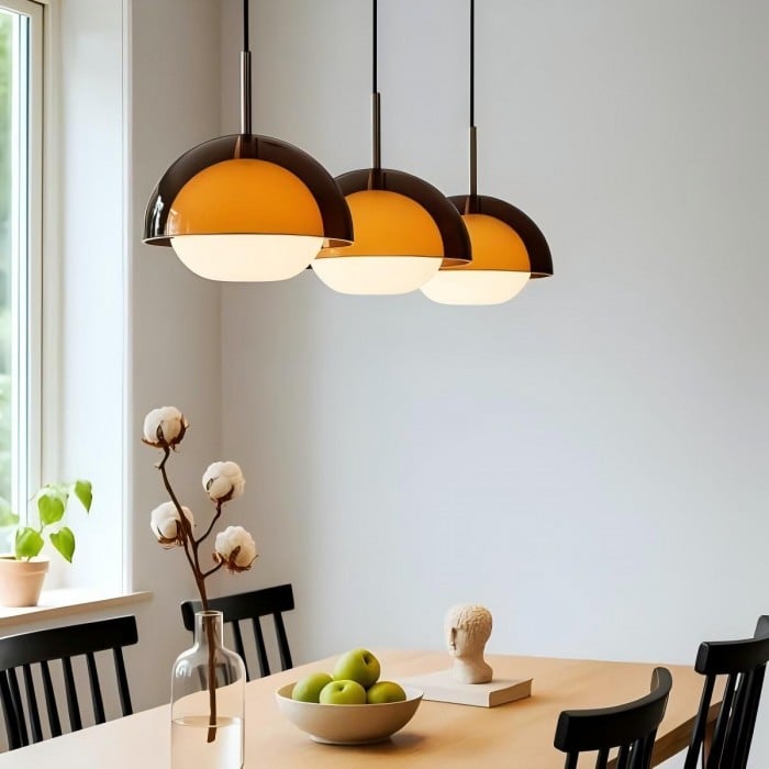 Acryl-Pendelleuchte im Sonnenuntergangsstil – Gemütliches Wohnambiente HL1834