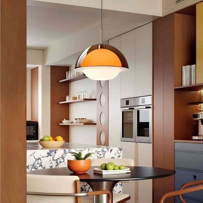 Acryl-Pendelleuchte im Sonnenuntergangsstil – Gemütliches Wohnambiente HL1834