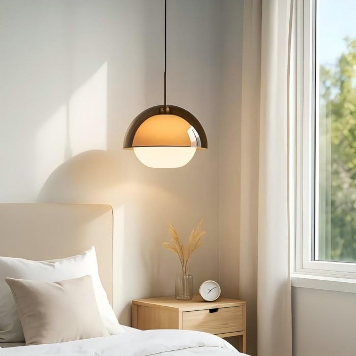 Acryl-Pendelleuchte im Sonnenuntergangsstil – Gemütliches Wohnambiente HL1834