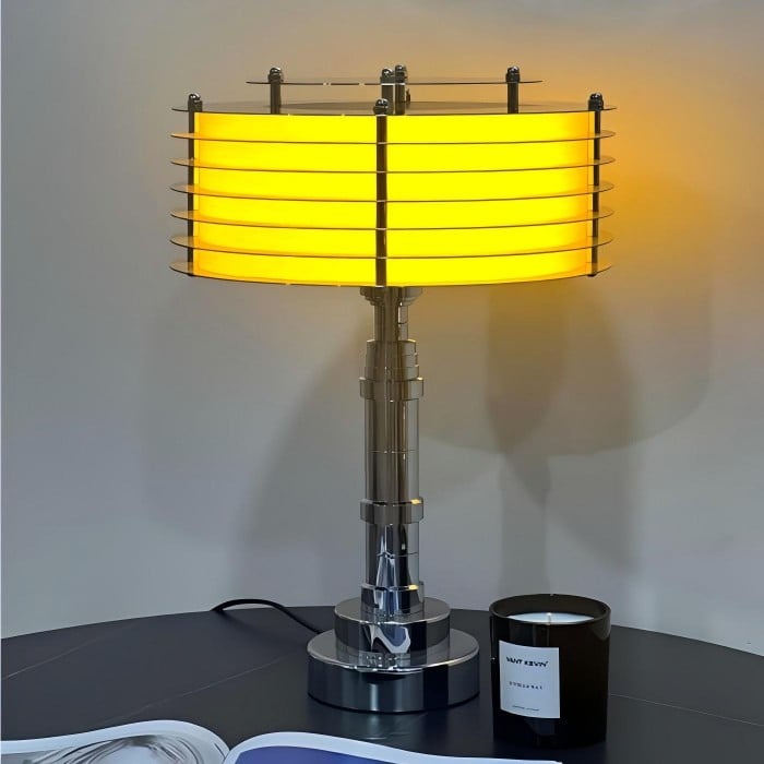 Moderne Edelstahl-Mehrschichtleuchten – Tisch- und Stehleuchten HL1835