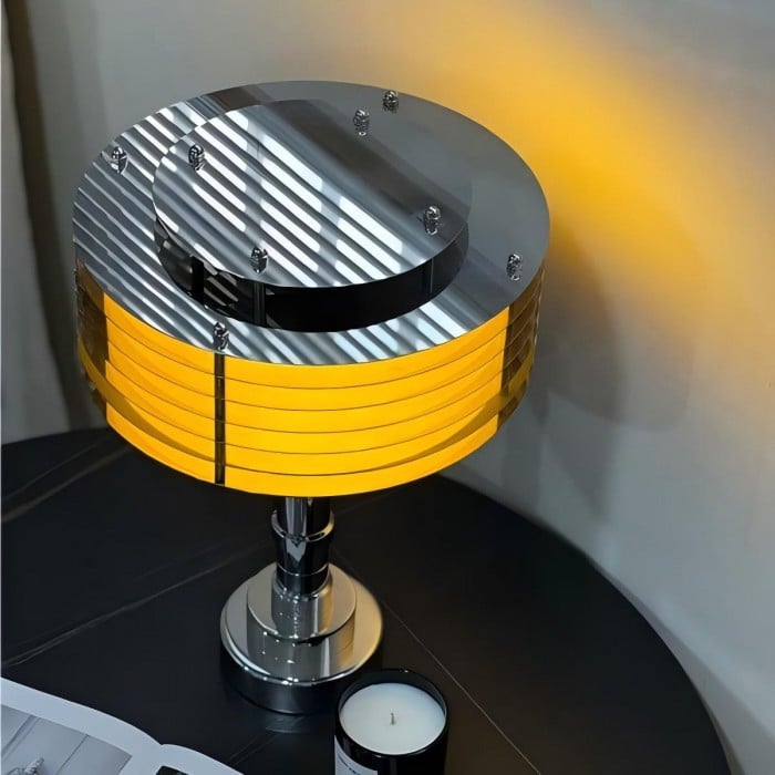 Moderne Edelstahl-Mehrschichtleuchten – Tisch- und Stehleuchten HL1835