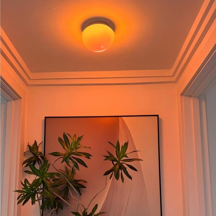 Moderne plafondlamp met warme acrylaatlook HL1838