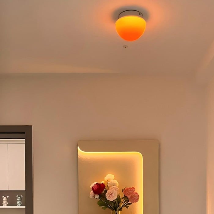 Moderne plafondlamp met warme acrylaatlook HL1838