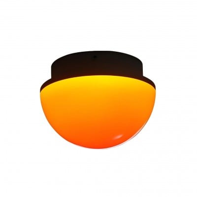 Modern solnedgångstaklampa i varm akryl - Infälld - HL1838