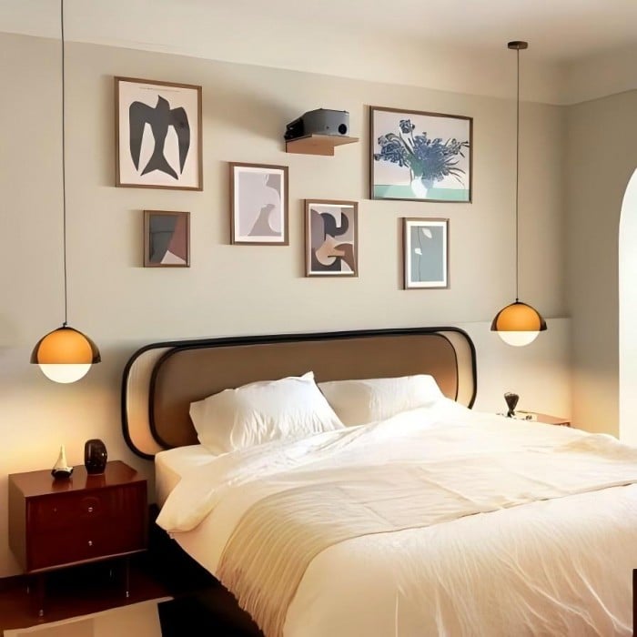 Vintage Sunset Bolvormige Hanglamp - Nachtkastje Sfeerlamp HL1842