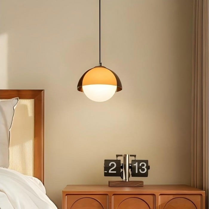 Vintage Sunset Bolvormige Hanglamp - Nachtkastje Sfeerlamp HL1842