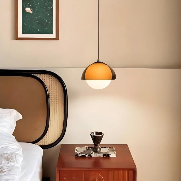 Vintage Sunset Bolvormige Hanglamp - Nachtkastje Sfeerlamp HL1842