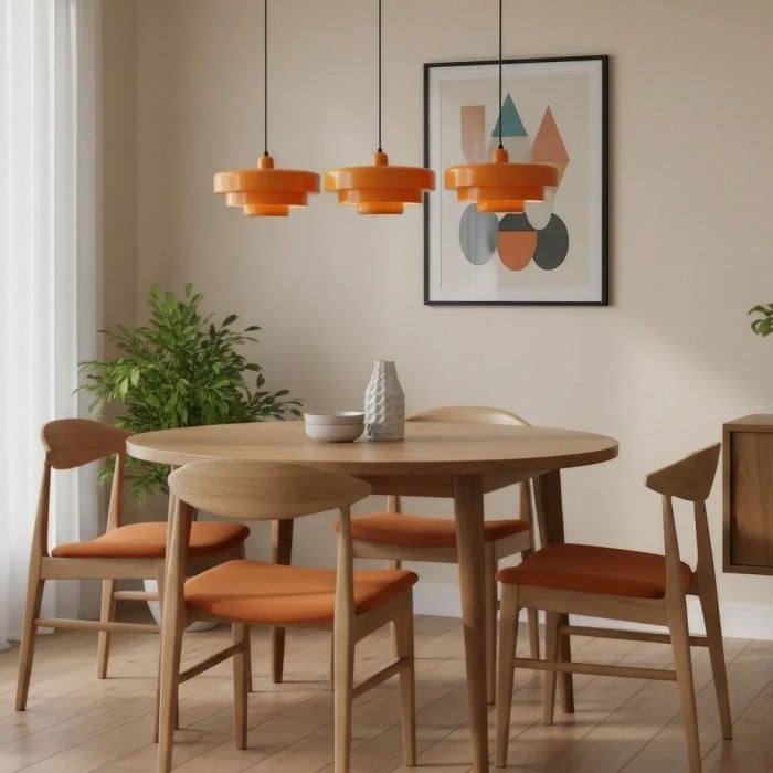 Dreischichtige Scheiben Macaron Pendelleuchte HL179