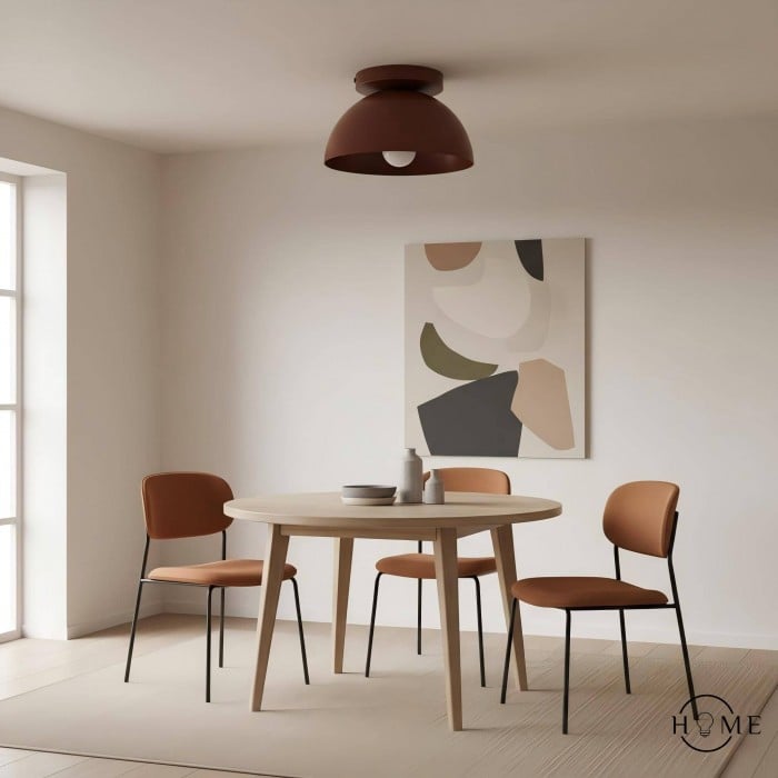Lampada da soffitto minimalista colorata Metio Dome - Decorazione per la casa HL1733