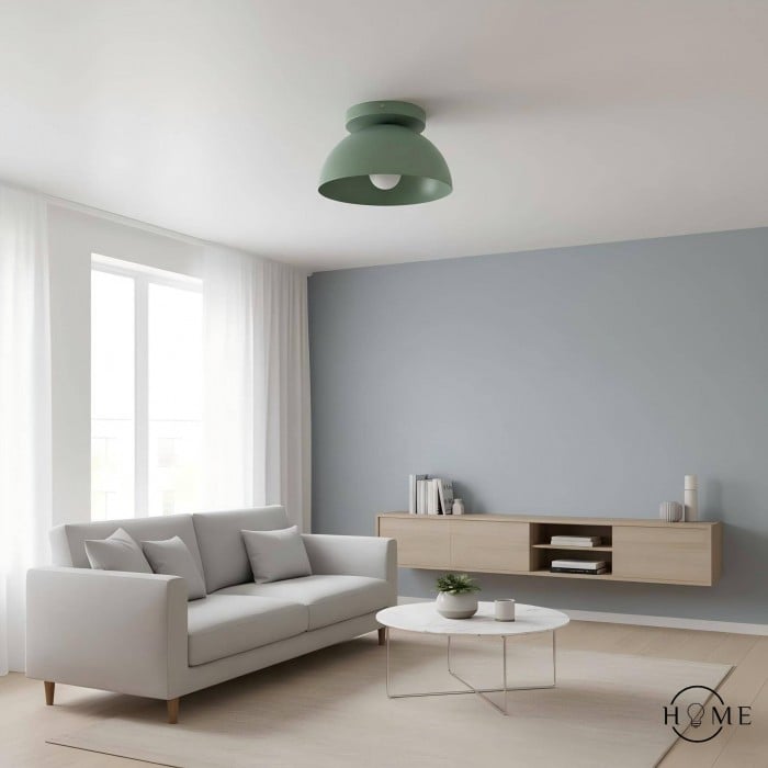 Lampada da soffitto minimalista colorata Metio Dome - Decorazione per la casa HL1733