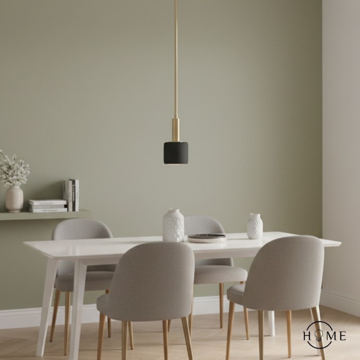 Lámpara colgante minimalista de porcelana de estilo moderno HL1032