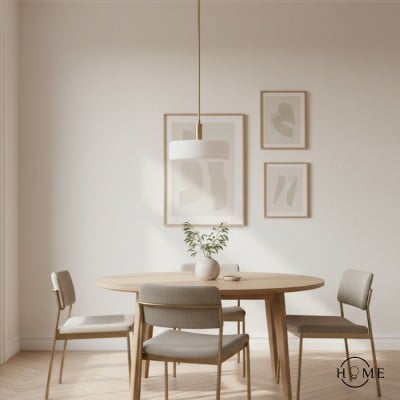 Cerova Minimalistische Pendelleuchte aus Porzellan im modernen Stil HL1032