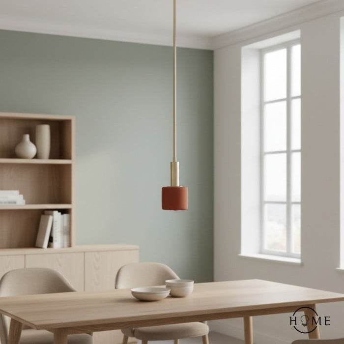 Lámpara colgante minimalista de porcelana de estilo moderno HL1032