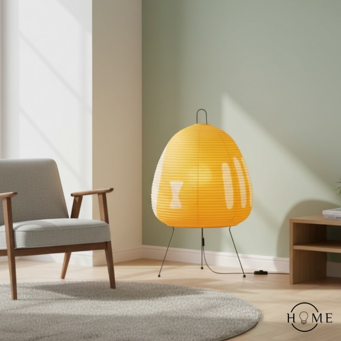 Japanese Style Akari Light Sculptures Paper Lamp