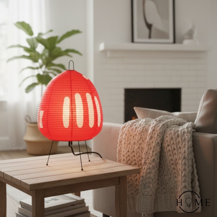 Japanese Style Akari Light Sculptures Paper Lamp
