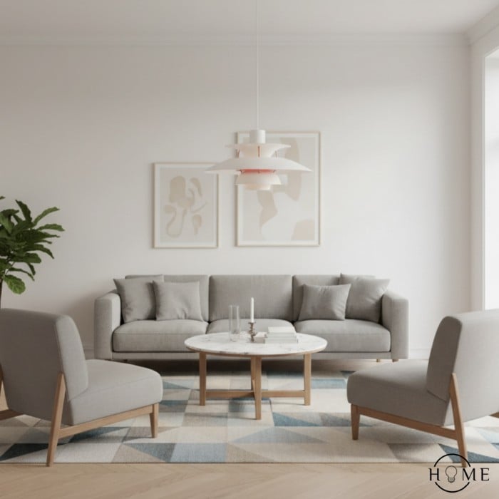 Danish Multilayer Metal Pendant Lamp HL38