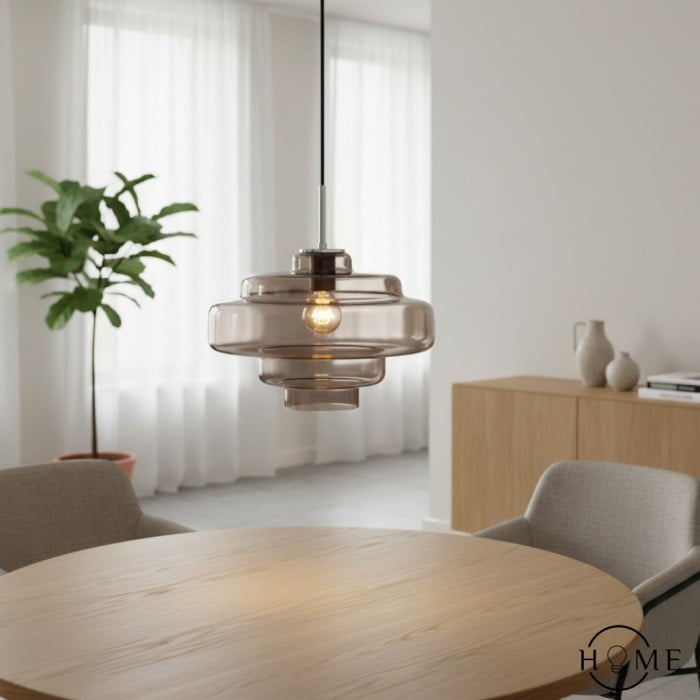 Bauhaus Bunte Glas Pendelleuchte - Mehrschichtige Küchenlampe HL1332