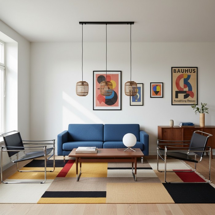 Yumeko Verstelbare Bamboe Hanglamp - Natuurlijke Kooi Plafondlamp Perfect voor Woon- en Eetkamer HL2197