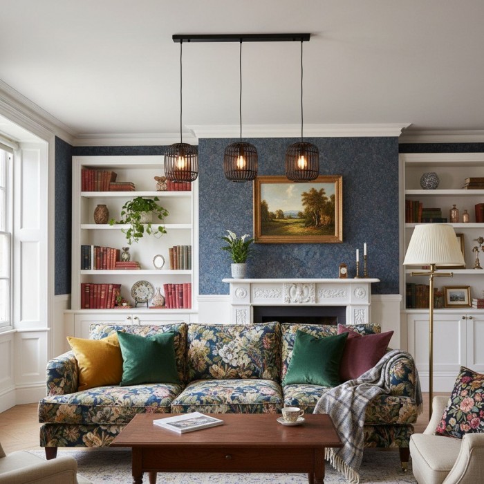 Yumeko Verstelbare Bamboe Hanglamp - Natuurlijke Kooi Plafondlamp Perfect voor Woon- en Eetkamer HL2197