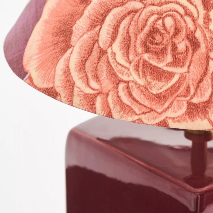 Aeva Ceramic Table Lamp - Modern Grace Design with Playful Polish HL2261