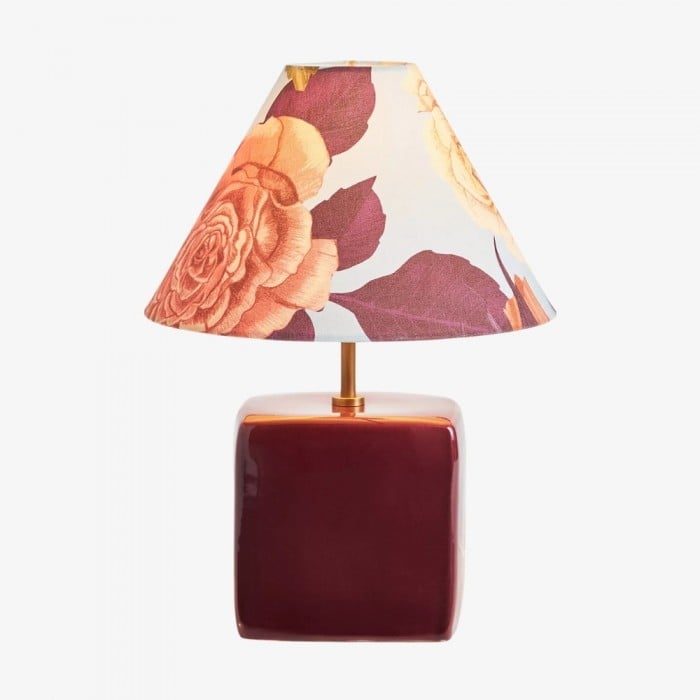 Aeva Ceramic Table Lamp - Modern Grace Design with Playful Polish HL2261