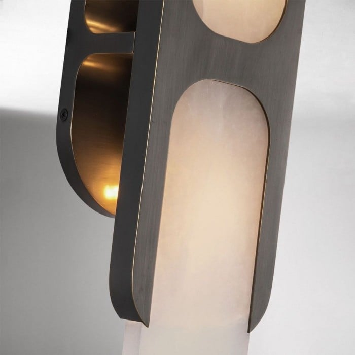 Applique murale Alinara - Applique murale classique moderne en albâtre pour le luxe HL2265