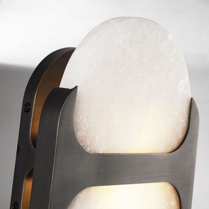 Applique murale Alinara - Applique murale classique moderne en albâtre pour le luxe HL2265