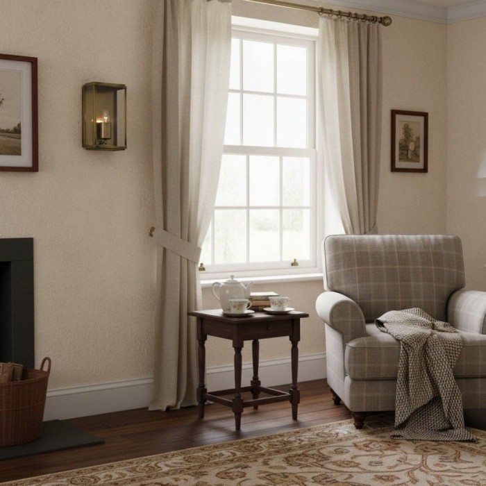 Applique murale d'extérieur Boxar - Structure en métal et verre transparent pour porches ou entrées HL2214