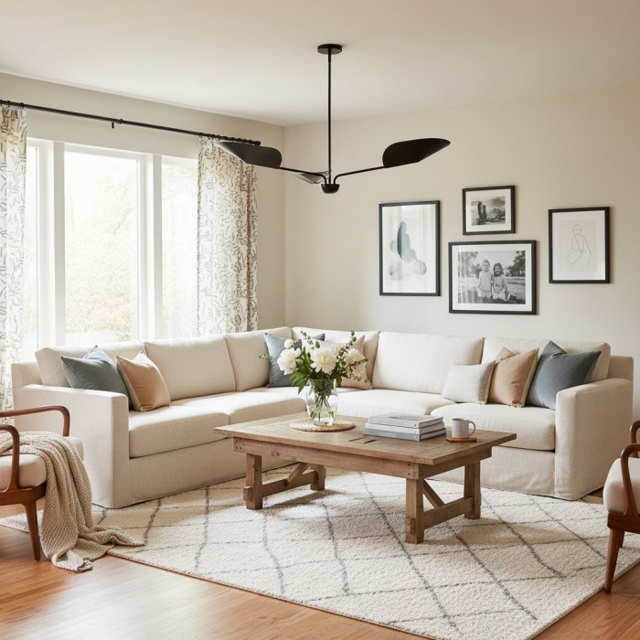 Lutal Bronze Chandelier - Modern Design with Monochromatic Finish HL2268