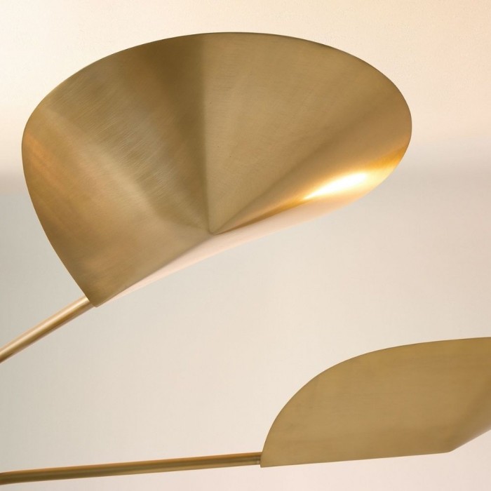 Lutal Bronze Chandelier - Modern Design with Monochromatic Finish HL2268