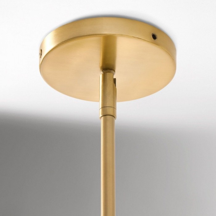 Lutal Bronze Chandelier - Modern Design with Monochromatic Finish HL2268