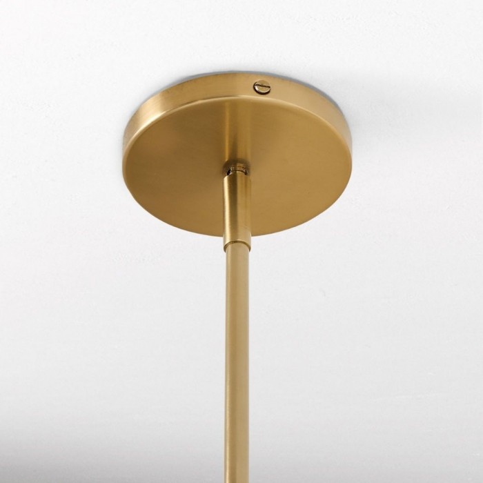 Lutal Bronze Chandelier - Modern Design with Monochromatic Finish HL2268