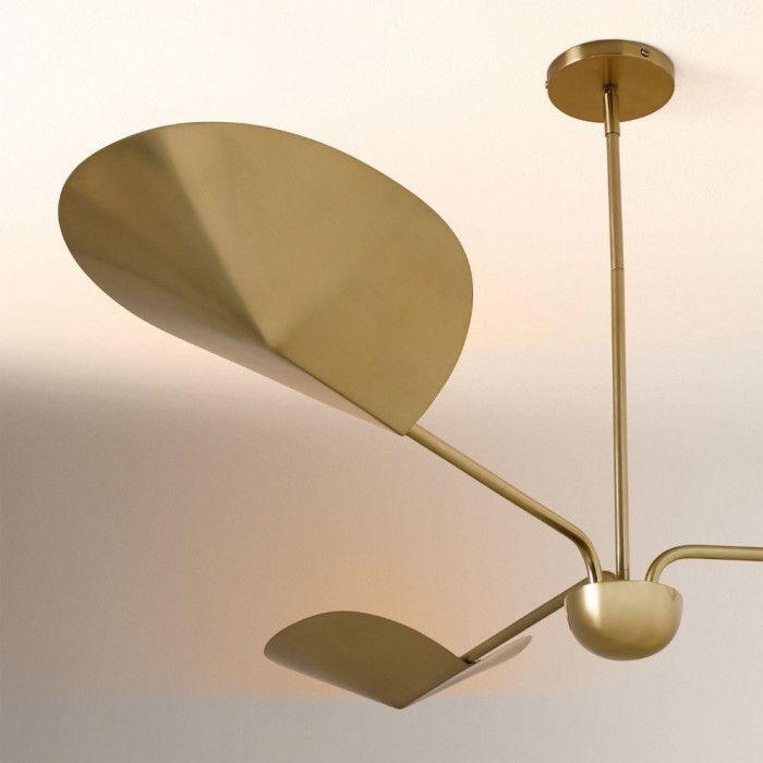 Lutal Bronze Chandelier - Modern Design with Monochromatic Finish HL2268