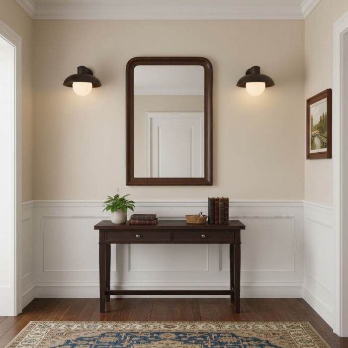 Applique murale Cordax style industriel moderne - Verre opale à lumière douce pour couloir ou chambre HL1938